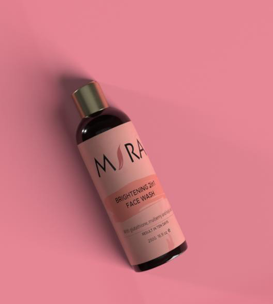 Mira  brightening 2in1 face wash